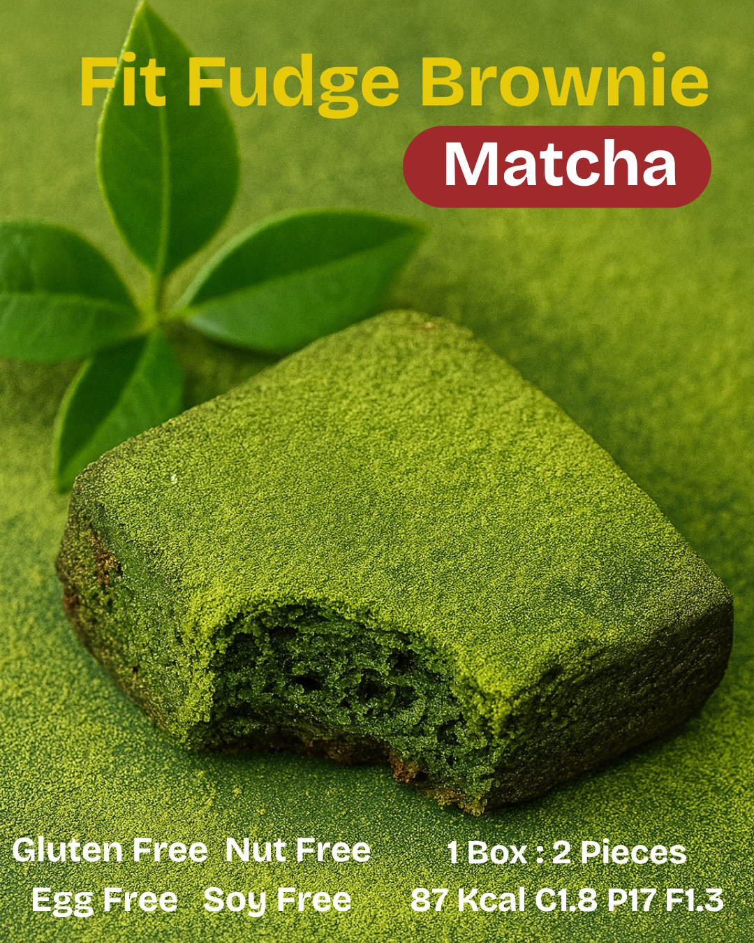 【需冷藏】香濃朱古力低卡布朗尼 Fit Fudge Brownie【預計14-18/10到港;建議與乾貨分單購買】