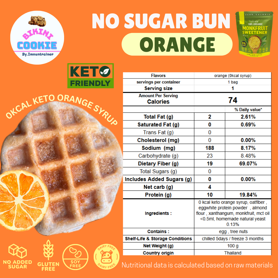 【需冷藏】無糖小圓麵包 No Sugar Bun【預計14-18/10到港;建議與乾貨分單購買】