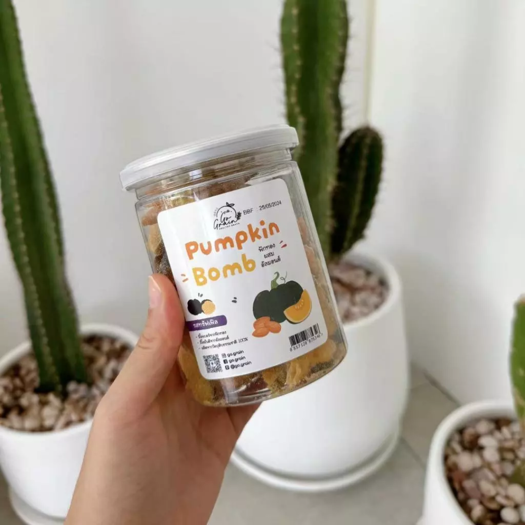 南瓜爆脆配杏仁 Pumpkin Bomb with Almond