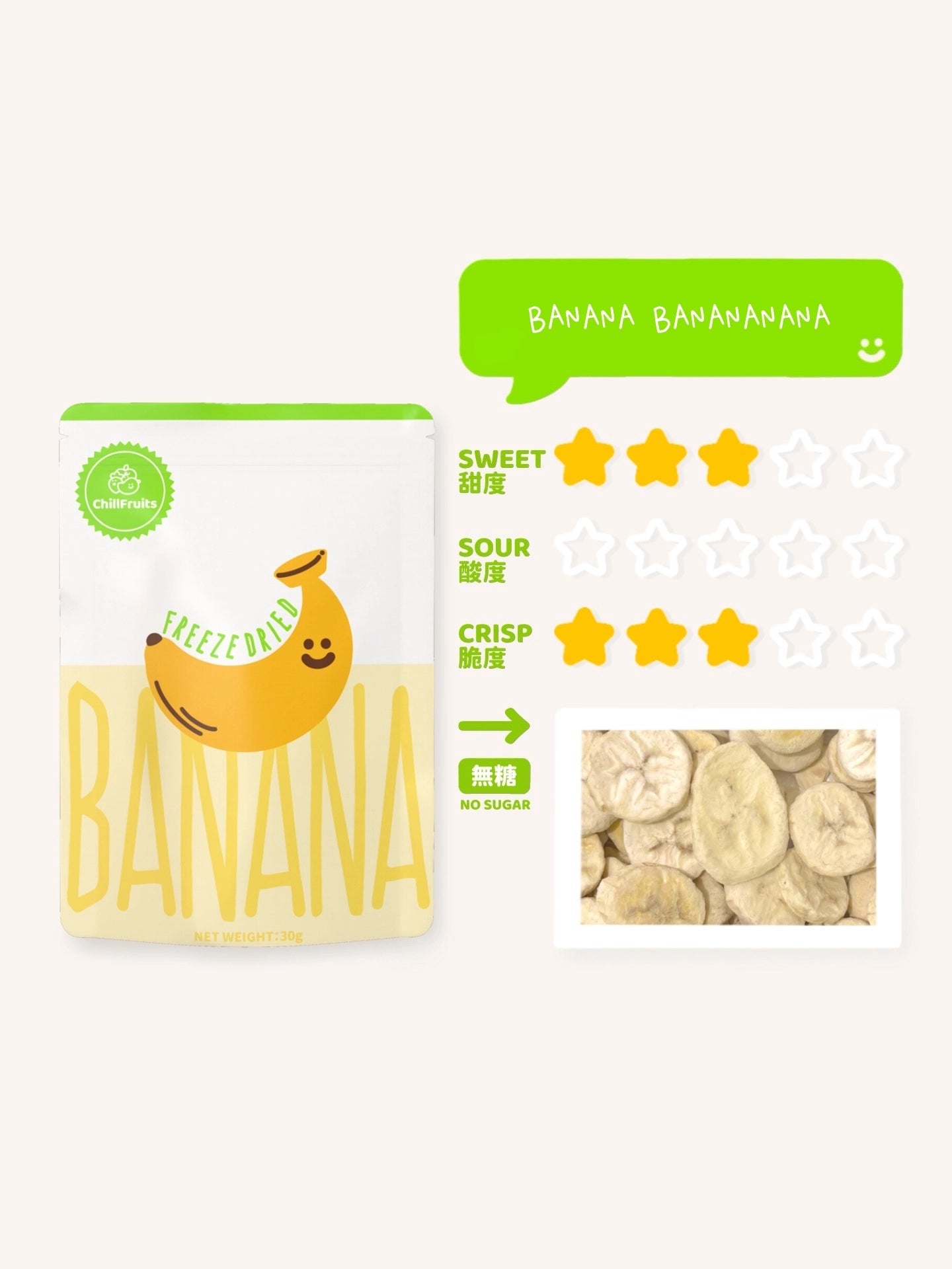 ‼️試食價‼️ 原汁原味凍乾水果脆脆 Freeze Dried Fruits【30/9截單；預計截單後14-19工作天發貨】