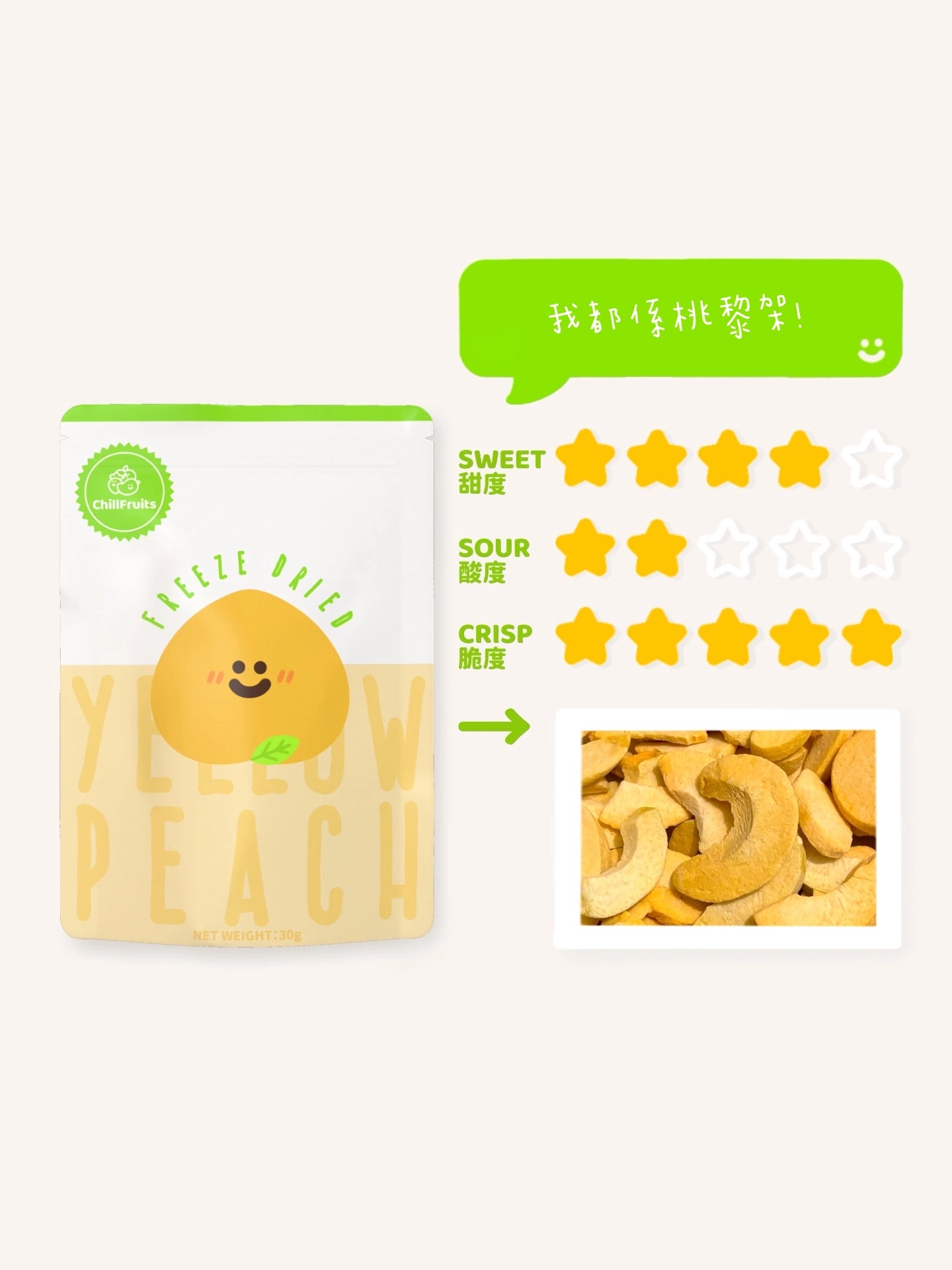‼️試食價‼️ 原汁原味凍乾水果脆脆 Freeze Dried Fruits【30/9截單；預計截單後14-19工作天發貨】