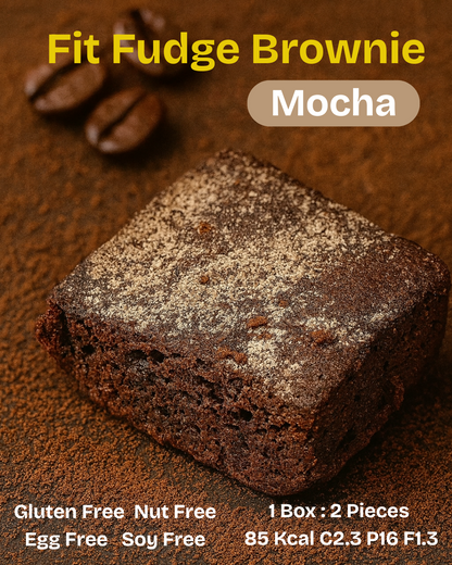 【需冷藏】香濃朱古力低卡布朗尼 Fit Fudge Brownie【預計14-18/10到港；建議與乾貨分單購買】